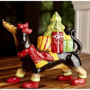 Blue Sky Clayworks Doxie Dachshund Christmas Gift Puppy Dog By Heather Goldminc
